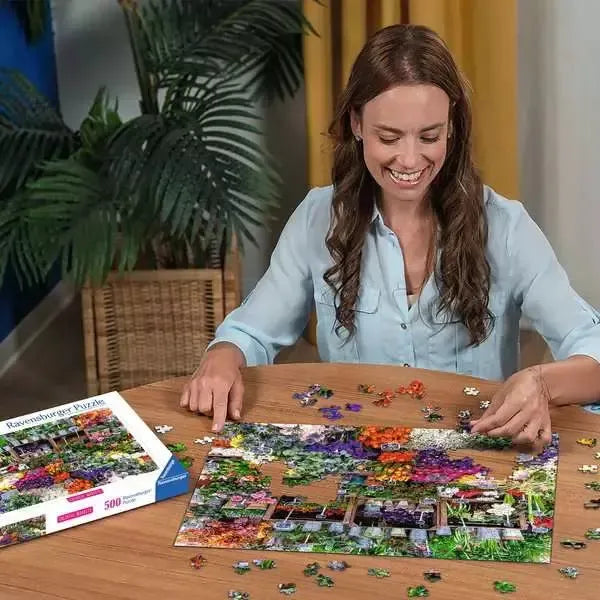 Flower Market France 500 Piece Jigsaw Puzzle Ravensburger (ONLINE ORDER ONLY)
