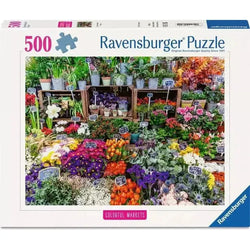 Flower Market France 500 Piece Jigsaw Puzzle Ravensburger (ONLINE ORDER ONLY)