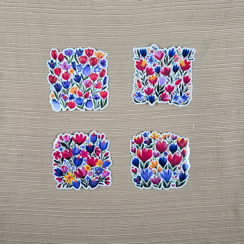 Floral Bouquet Series 1 Stickers (ONLINE ORDER ONLY)