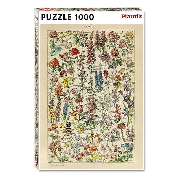 Flowers by Millot 1000 Piece Jigsaw Puzzle Piatnik (ONLINE ORDER ONLY)