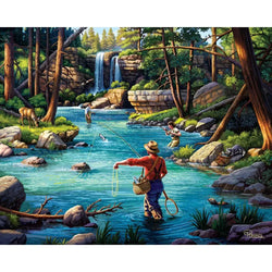 Fly Fishing 210 Piece Jigsaw Puzzle Boardwalk (ONLINE ORDER ONLY)