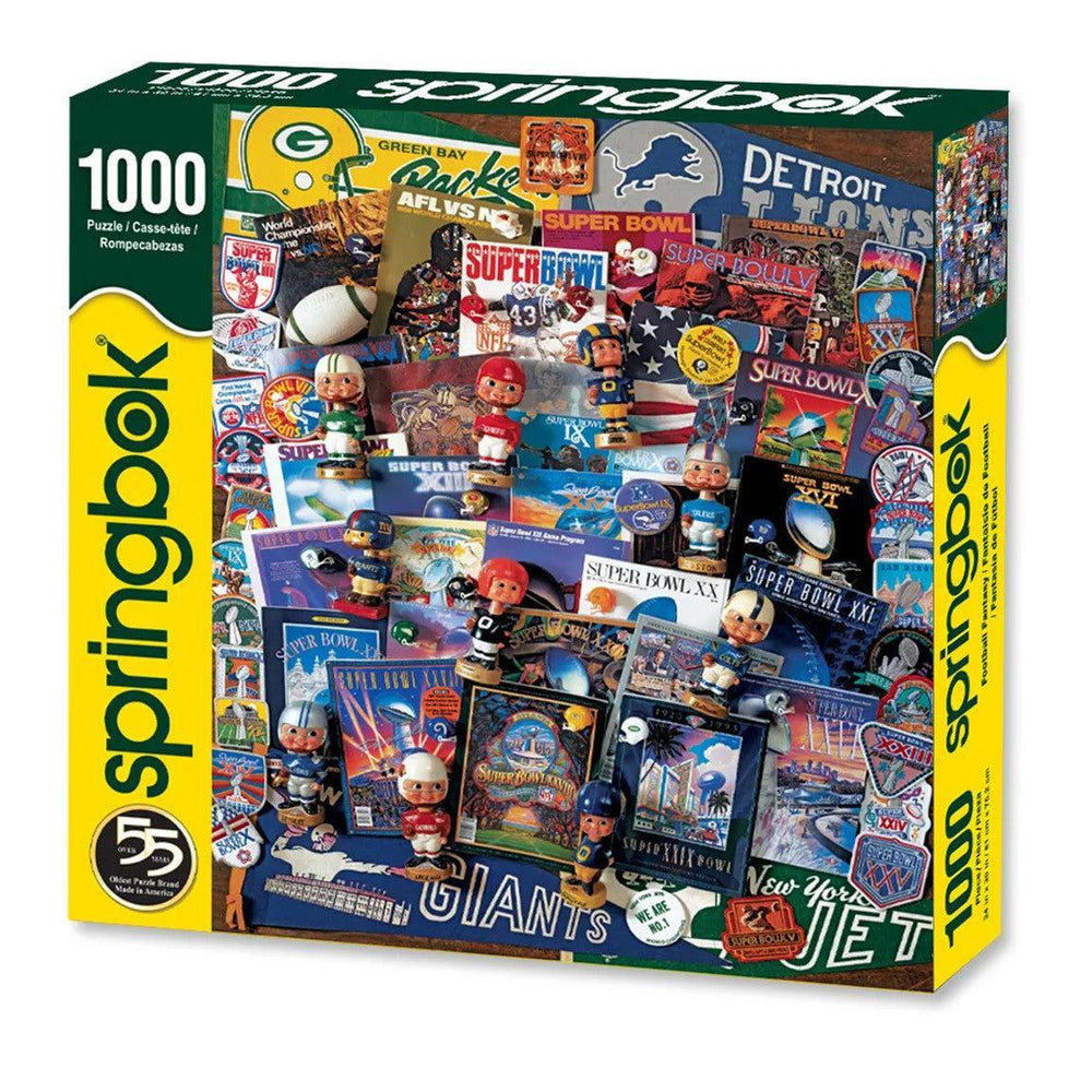 Football Fantasy 1000 Piece Jigsaw Puzzle Springbok (ONLINE ORDER ONLY)