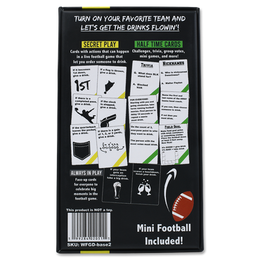 WATCH FOOTBALL, GET DRUNK - The Live Football Drinking Game