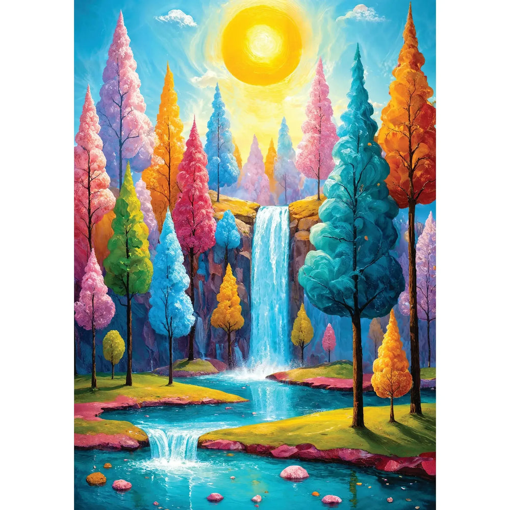 Forest Cascade 1000 Piece Jigsaw Puzzle Enjoy (ONLINE ORDER ONLY)