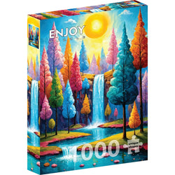 Forest Cascade 1000 Piece Jigsaw Puzzle Enjoy (ONLINE ORDER ONLY)