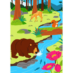 Forest Friends 99 Piece Mini Jigsaw Puzzle Puzzledly (ONLINE ORDER ONLY)