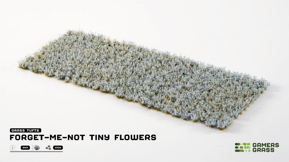 Gamers Grass | Tiny Flower Tuft Set | Forget-Me-Not (ONLINE ORDER ONLY)
