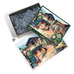 Fountain on the Square 1000 Piece Jigsaw Puzzle Cobble Hill (ONLINE ORDER ONLY)