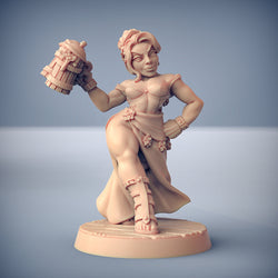3D Printed Artisan Guild Fraia - Dwarven Beauty Dwarven Oathbreakers 28mm 32mm (Online Only)