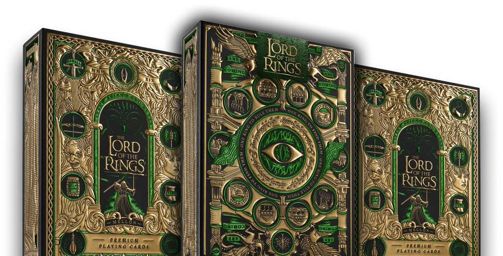 Lord Of The Rings Playing Cards by theory11
