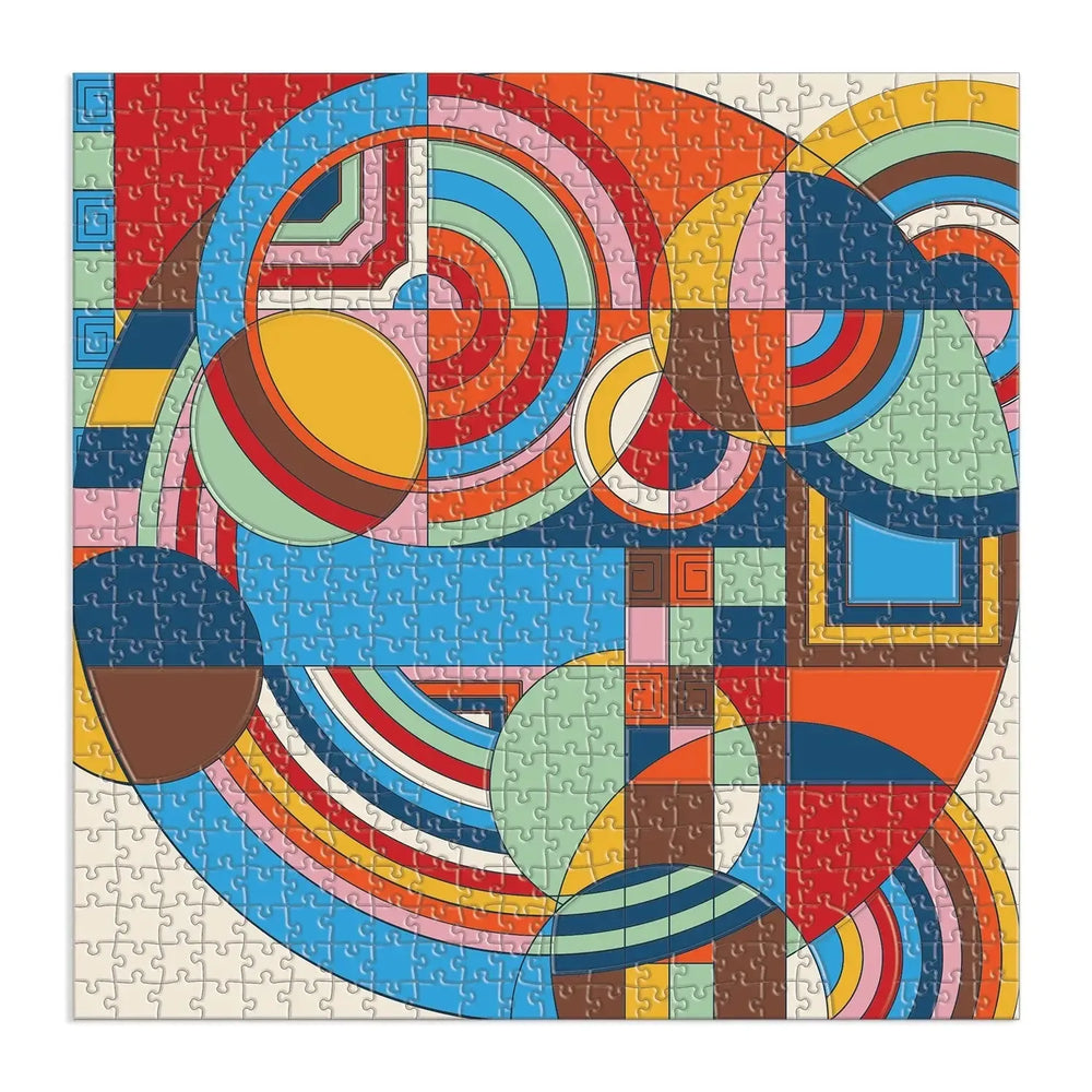 Frank Lloyd Wright Hoffman House Rug 500 Piece Jigsaw Puzzle Galison