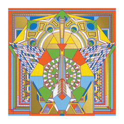 Frank Lloyd Wright Imperial Hotel Peacock Rug 500 Piece Jigsaw Puzzle Galison