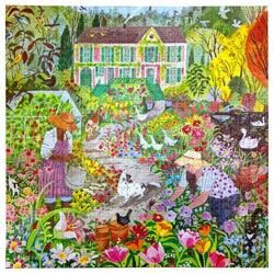 French Flower Garden 1000 Piece Jigsaw Puzzle eeBoo (ONLINE ORDER ONLY)