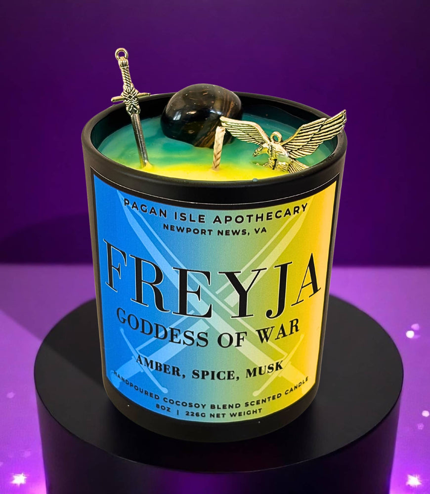 Freyja Crystal Candle (ONLINE ORDER ONLY)