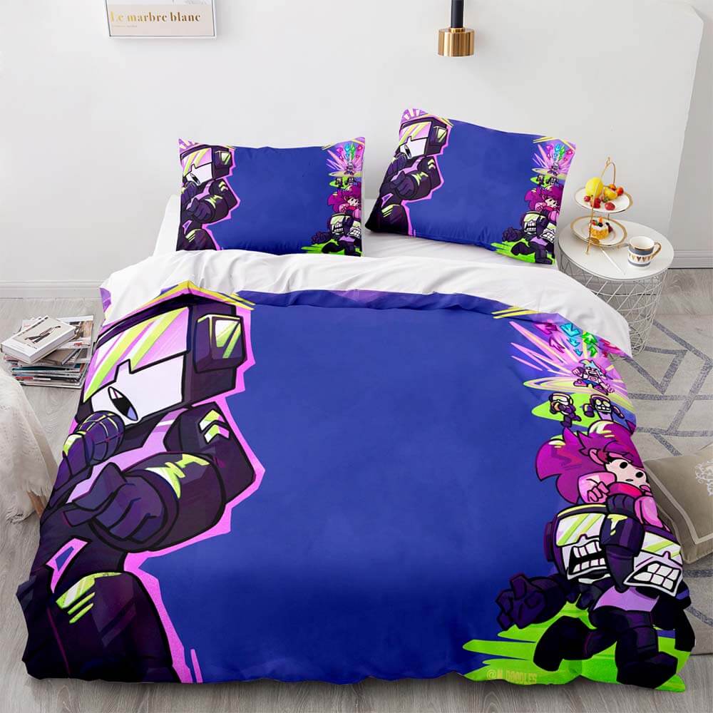 Friday Night Funkin Cosplay Bedding Sets Quilt Covers Without Filler (Online Order Only)