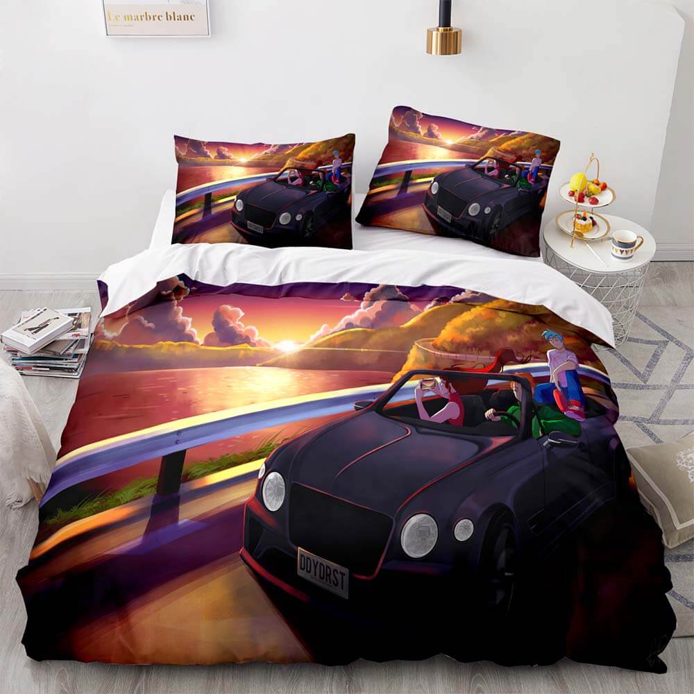 Friday Night Funkin Cosplay Bedding Sets Quilt Covers Without Filler (Online Order Only)