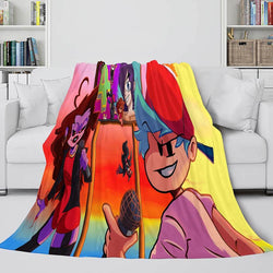 Friday Night Funkin Flannel Fleece Blanket (Online Order Only)