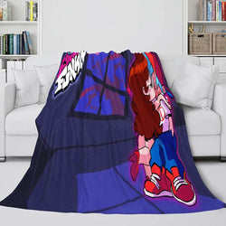 Friday Night Funkin Flannel Fleece Blanket (Online Order Only)