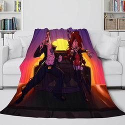 Friday Night Funkin Flannel Fleece Blanket (Online Order Only)