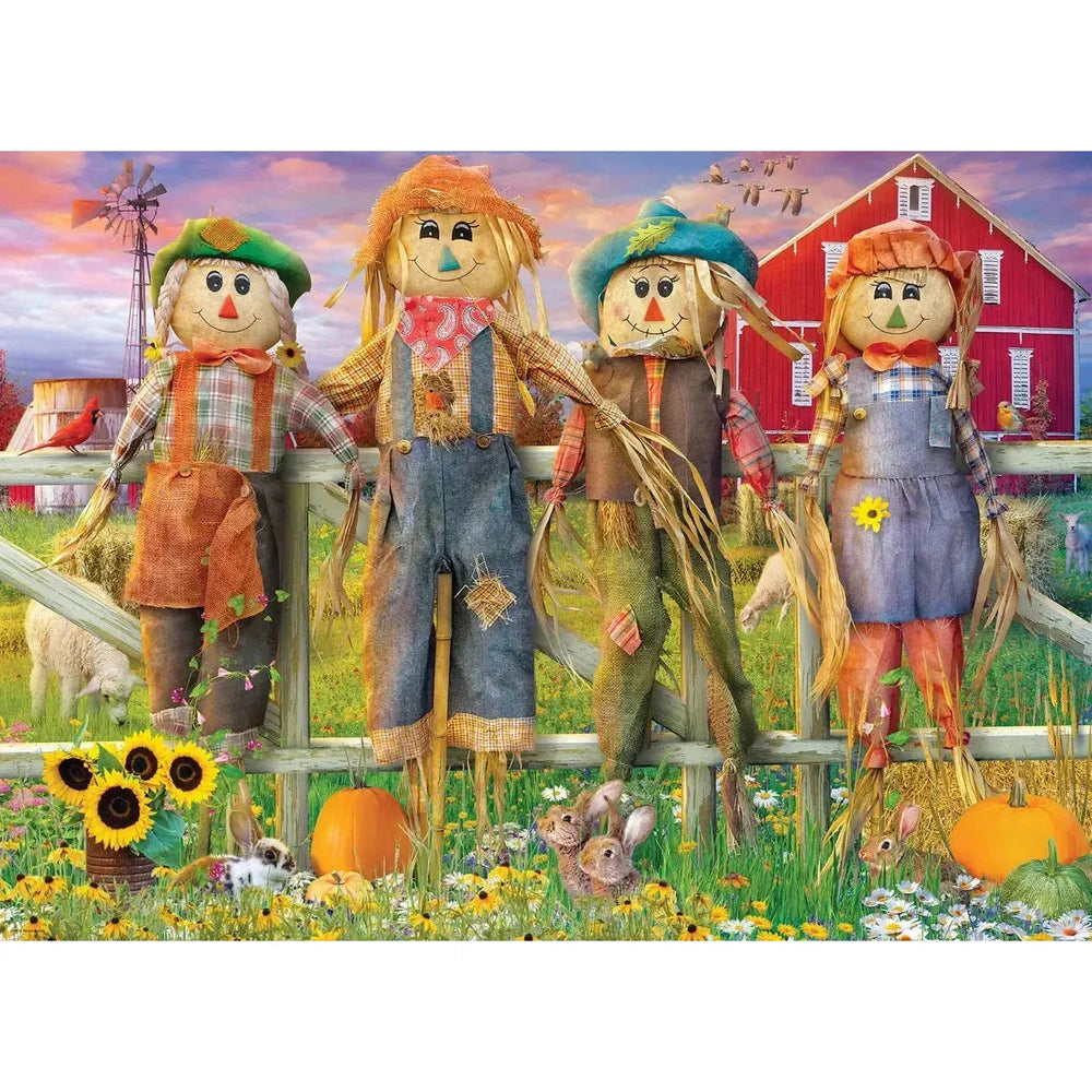 Friendly Scarecrows 300 Piece Jigsaw Puzzle Eurographics (ONLINE ORDER ONLY)