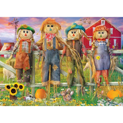 Friendly Scarecrows 300 Piece Jigsaw Puzzle Eurographics (ONLINE ORDER ONLY)