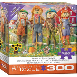 Friendly Scarecrows 300 Piece Jigsaw Puzzle Eurographics (ONLINE ORDER ONLY)
