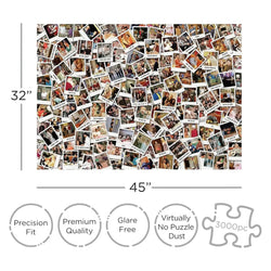 Friends Photo Collage 3000 Piece Jigsaw Puzzle Aquarius (ONLINE ORDER ONLY)