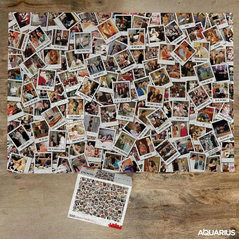 Friends Photo Collage 3000 Piece Jigsaw Puzzle Aquarius (ONLINE ORDER ONLY)