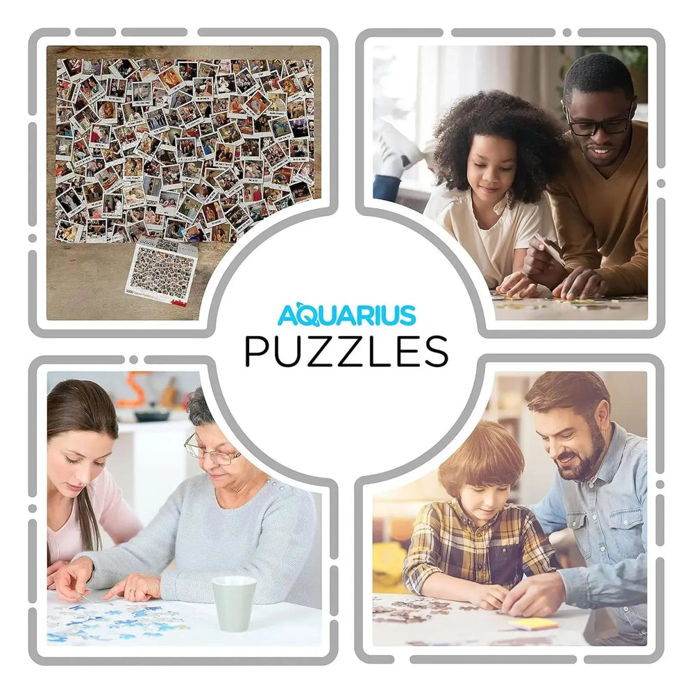 Friends Photo Collage 3000 Piece Jigsaw Puzzle Aquarius (ONLINE ORDER ONLY)