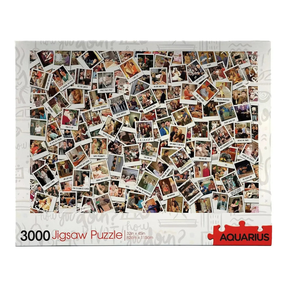 Friends Photo Collage 3000 Piece Jigsaw Puzzle Aquarius (ONLINE ORDER ONLY)