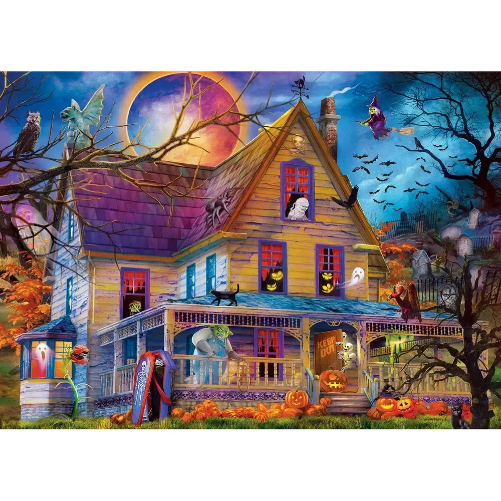 Fright Night 500 Piece Jigsaw Puzzle MasterPieces (ONLINE ORDER ONLY)