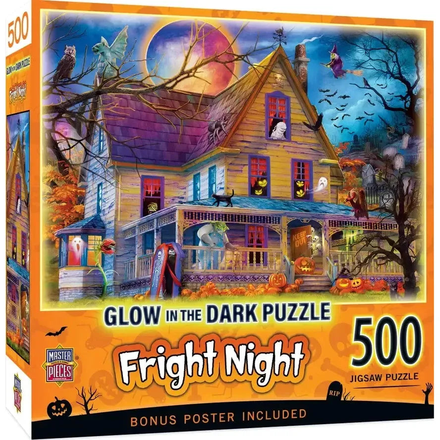 Fright Night 500 Piece Jigsaw Puzzle MasterPieces (ONLINE ORDER ONLY)