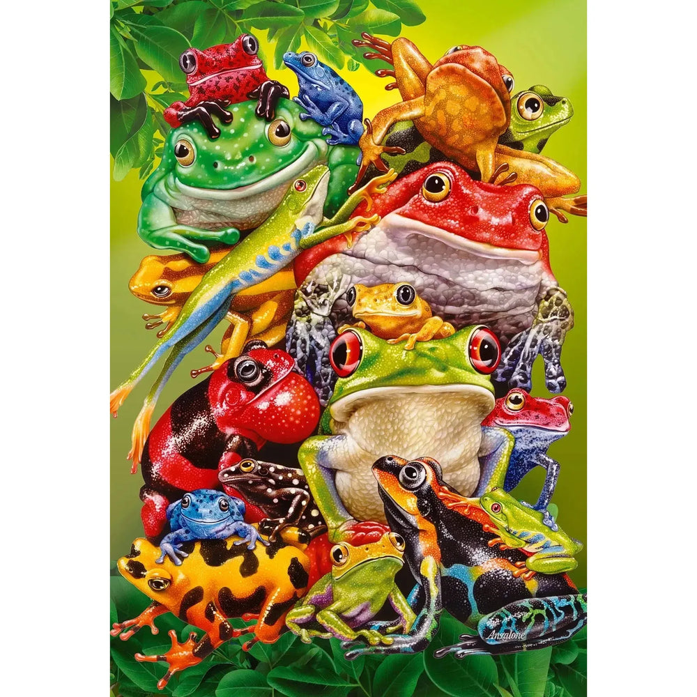 Frog Business 100 Large Piece Jigsaw Puzzle Cobble Hill (ONLINE ORDER ONLY)
