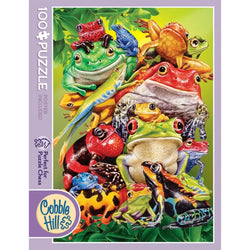 Frog Business 100 Large Piece Jigsaw Puzzle Cobble Hill (ONLINE ORDER ONLY)