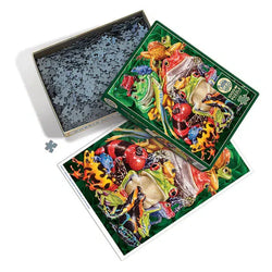 Frog Business 1000 Piece Jigsaw Puzzle Cobble Hill (ONLINE ORDER ONLY)