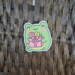 Cute Frog Sticker (ONLINE ORDER ONLY)