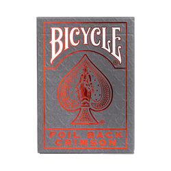 Bicycle Metalluxe Red Foil Back Playing Cards