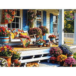 Front Porch 500 Piece Jigsaw Puzzle Springbok (ONLINE ORDER ONLY)