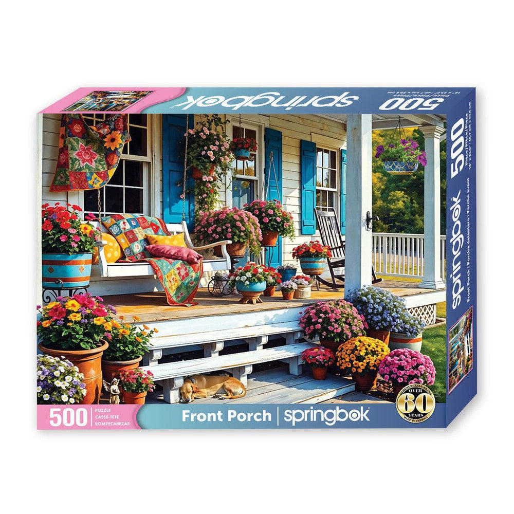 Front Porch 500 Piece Jigsaw Puzzle Springbok (ONLINE ORDER ONLY)