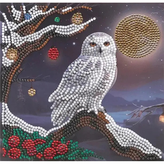 Frosted Moon Crystal Art Card Kit Craft Buddy (ONLINE ORDER ONLY)