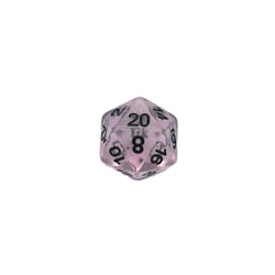 Frozen Blossom - 7 Piece DnD Dice Set | Acrylic RPG Gaming Dice (ONLINE ORDER ONLY)
