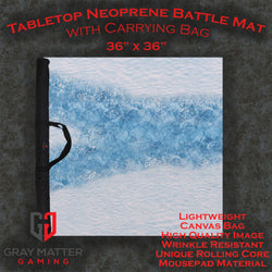 Frozen River - Neoprene Battle Mat with Bag