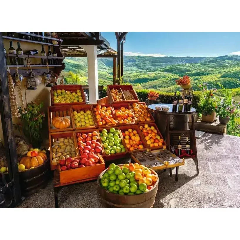 Fruit & Vegetable Market Croatia 500 Piece Jigsaw Puzzle Ravensburger (ONLINE ORDER ONLY)