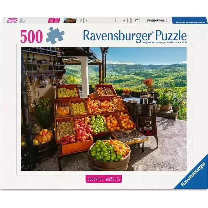 Fruit & Vegetable Market Croatia 500 Piece Jigsaw Puzzle Ravensburger (ONLINE ORDER ONLY)