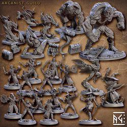 3D Printed Artisan Guild Odessa Witchsword Arcanists Guild 28mm 32mm (Online Only)