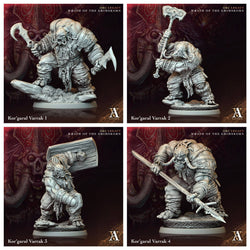 3D Printed Archvillain Games Kor'garal Varrak Orc Legacy Wrath of the Grimskorn 28 32mm D&D (Online Only)