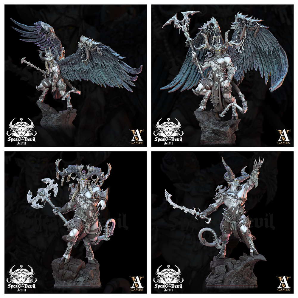 3D Printed Archvillain Games Anedos - The Lost Grace Speak of the Devil Vol. III 28 32mm (Online Only)