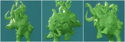 3D Printed Nafarrate Mammoth Rider Orc Set Orcs Army 28 32 mm D&D (Online Only)