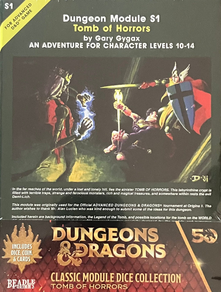 Classic Module Dice Collection: Tomb of Horrors (ONLINE ORDER ONLY)