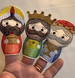 Nativity Finger Puppets Quiet Book, Religious Story Activity for Kids,
Felt and Mylar Christmas Gift (ONLINE ORDER ONLY)